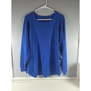 Cyrus Women's Sweater Royal Blue 2XL NEW Casual Pullover